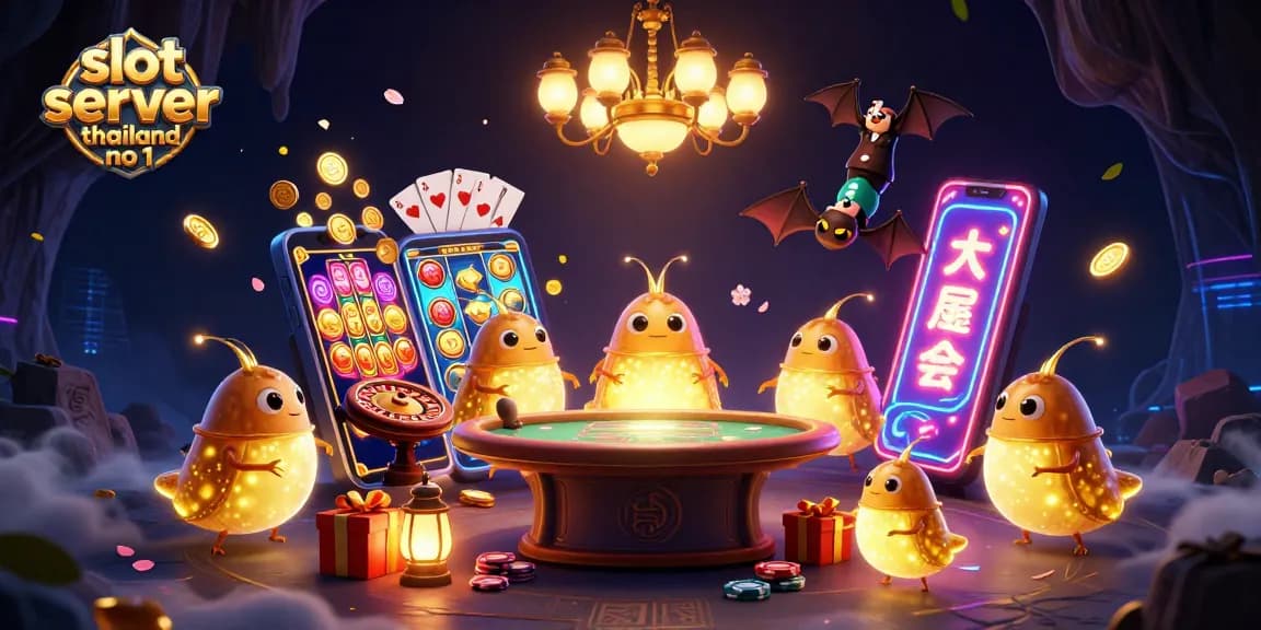 Experience the thrill of slot server thailand no 1 with vibrant casino creatures lighting up the game!