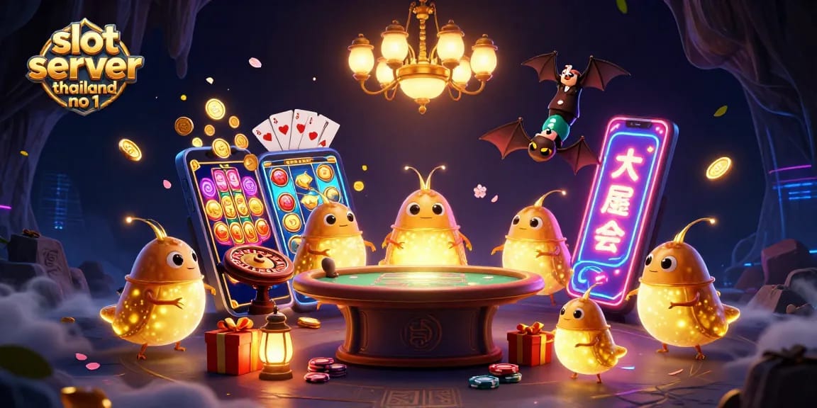 Experience the thrill of slot server thailand no 1 with vibrant casino creatures lighting up the game!