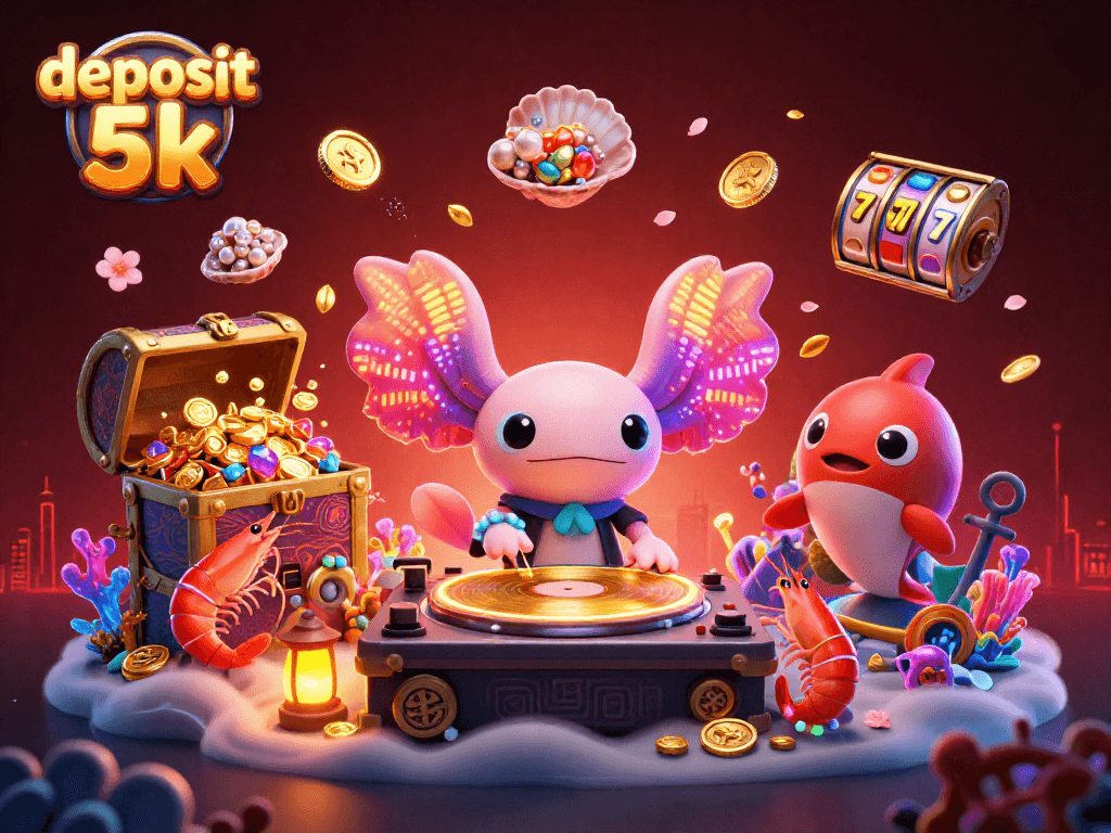 Experience thrilling action with the deposit 5k casino adventure featuring vibrant 3D characters and elements.