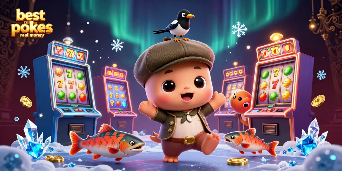 Spin to win at the best online pokies real money with lovable characters and vibrant casino elements!