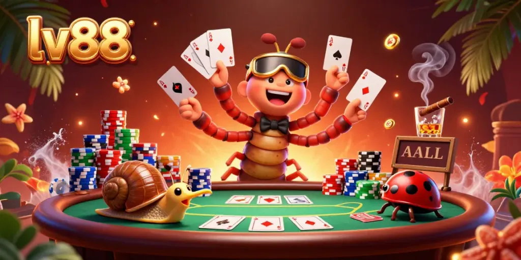 Experience engaging gameplay at lv88 with vibrant casino illustrations showcasing action-packed scenes.